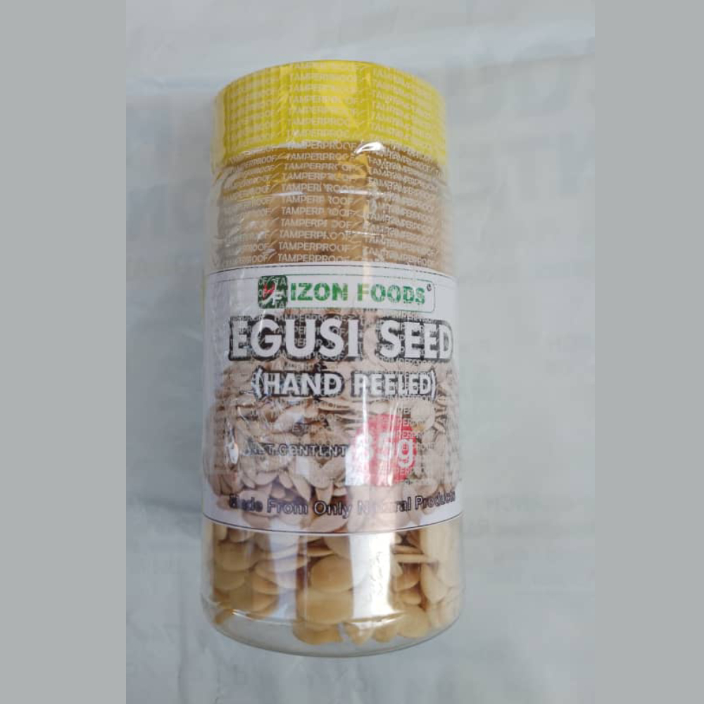 Hand peeled Egusi – Grinded