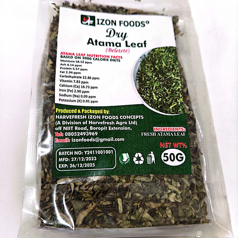 Atama Leaf – dry